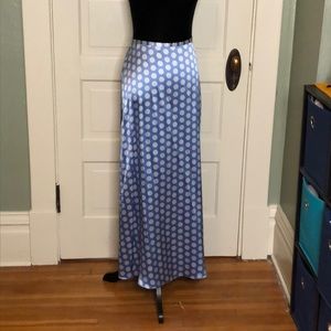 Beautiful silk A-line maxi skirt